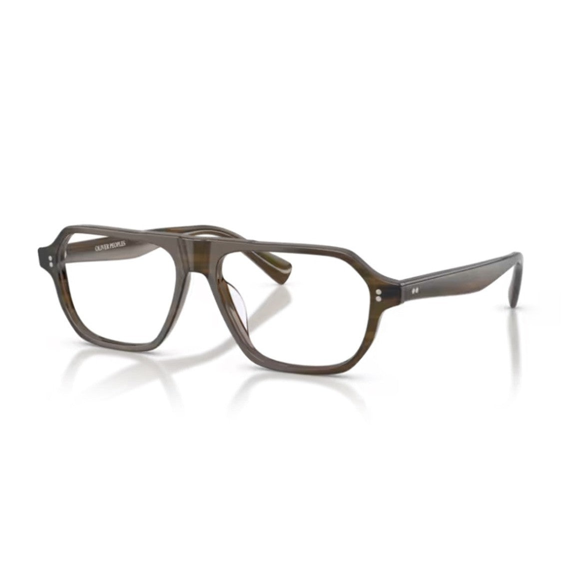 Oliver Peoples Olive Remment Acetate Aviator Sunglasses