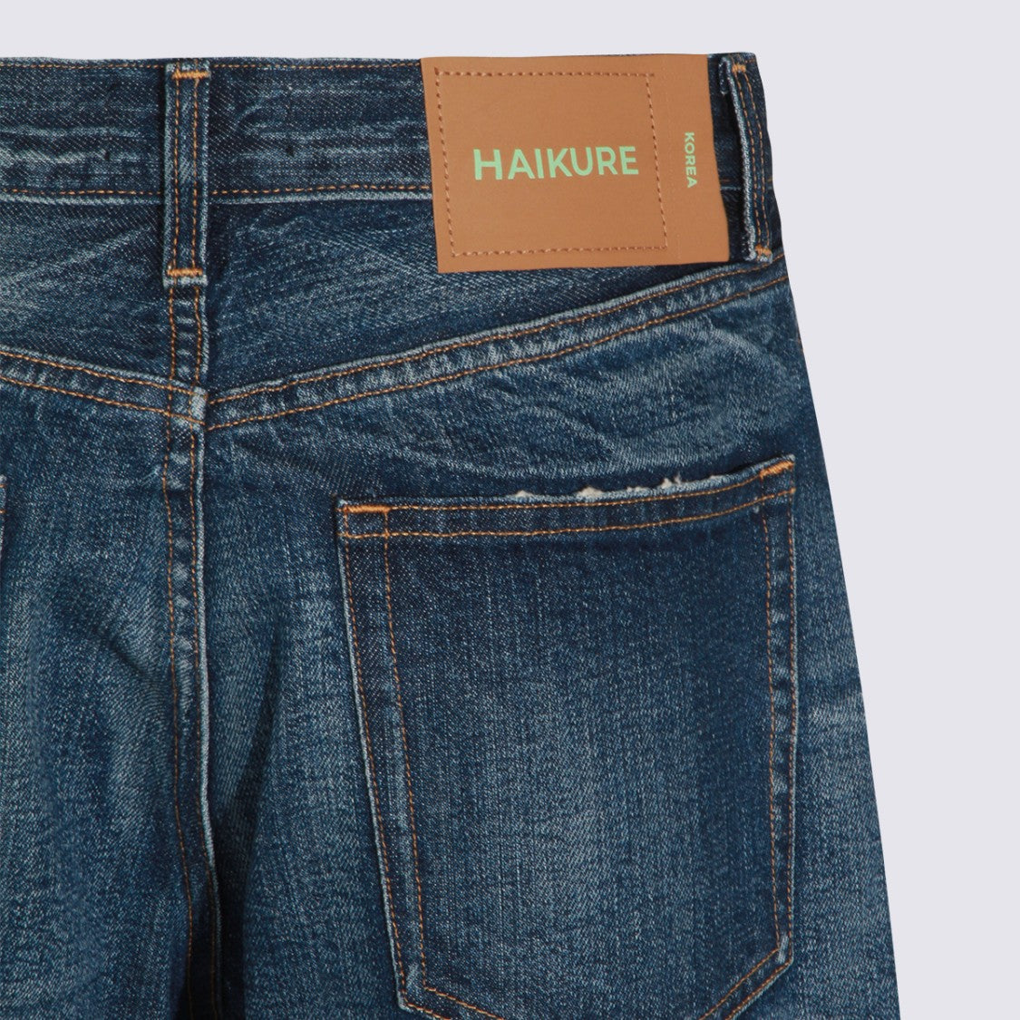 Haikure Classic Flared Denim Jeans With Five-Pocket Design