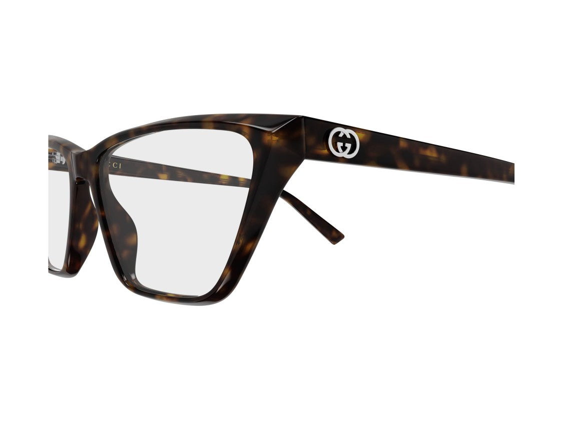 Gucci Tortoiseshell Gg2204o Oversized Square Acetate Sunglasses