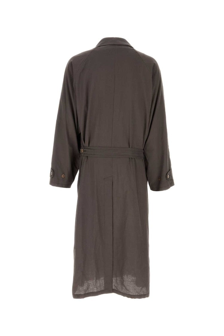 Magliano Chocolate Cotton La Sapienza Trench Coat