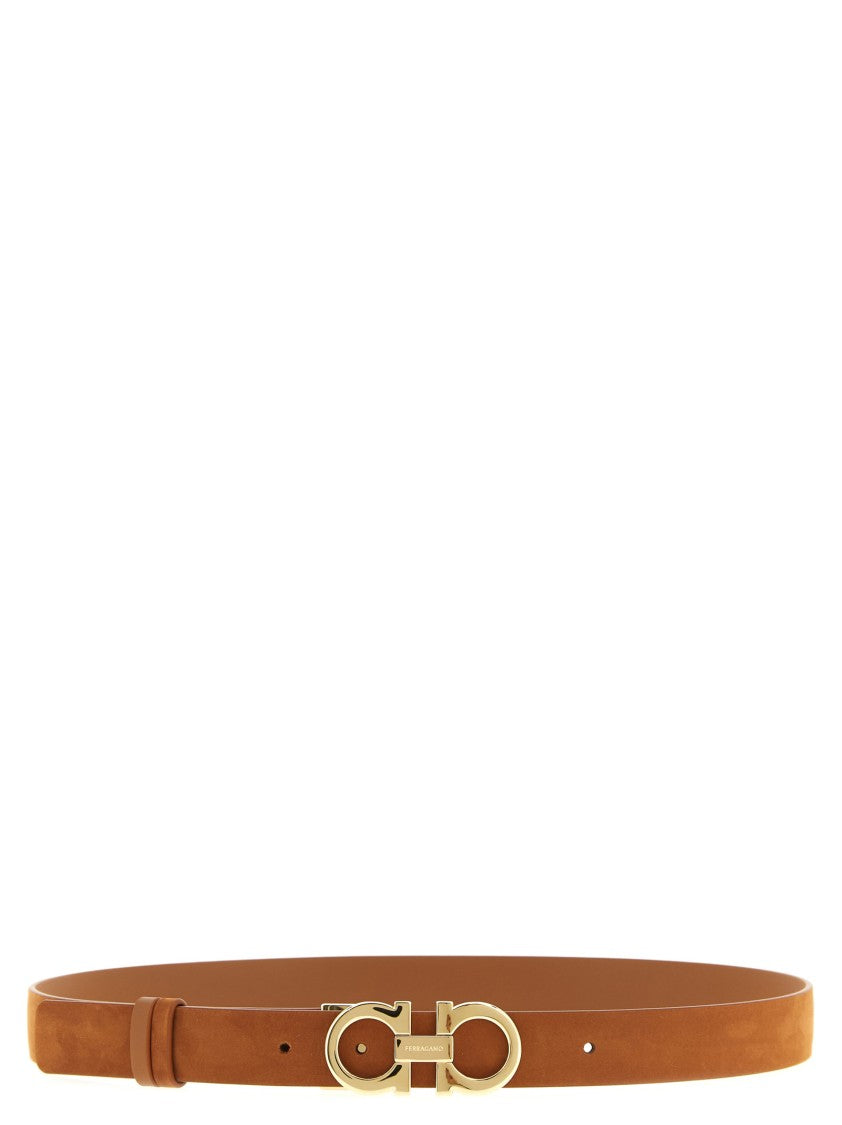 Ferragamo 'Gancini' Reversible Belt