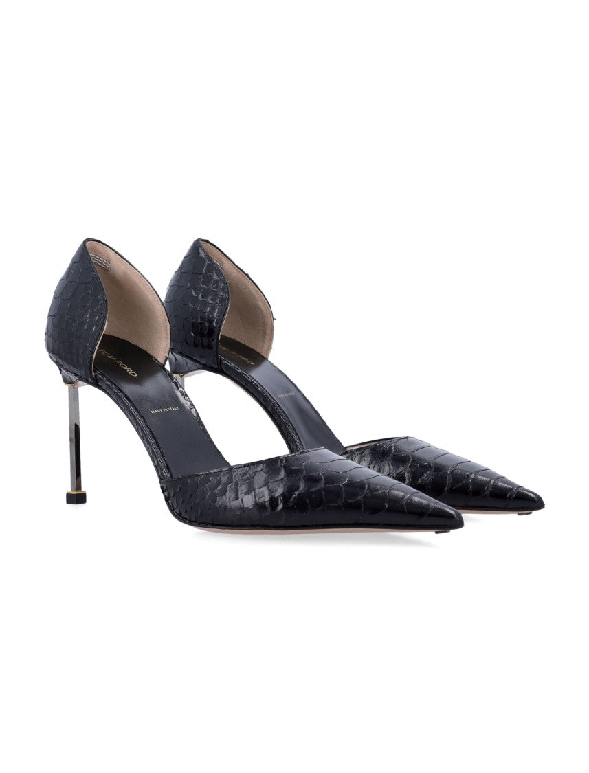 Tom Ford Spire Orsay Pitone Stiletto Pumps