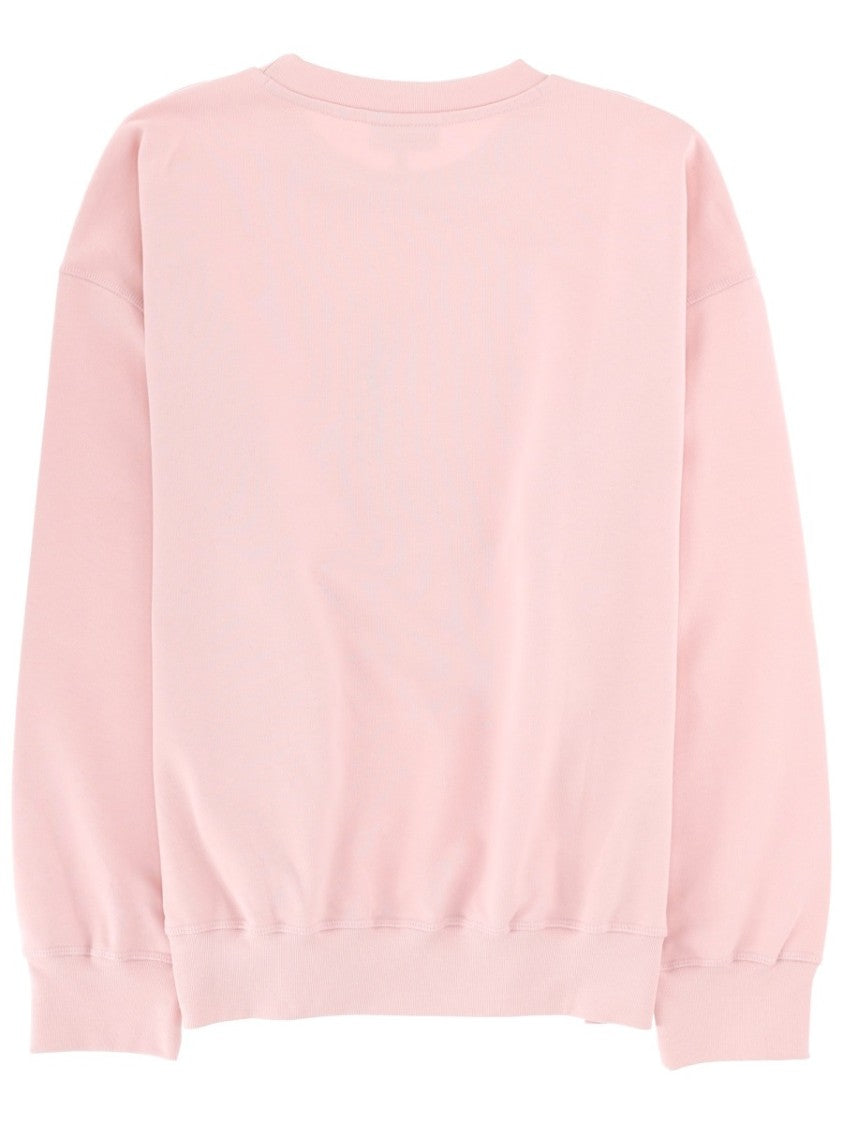 Ganni Light Pink Poodle Graphic Sweatshirt