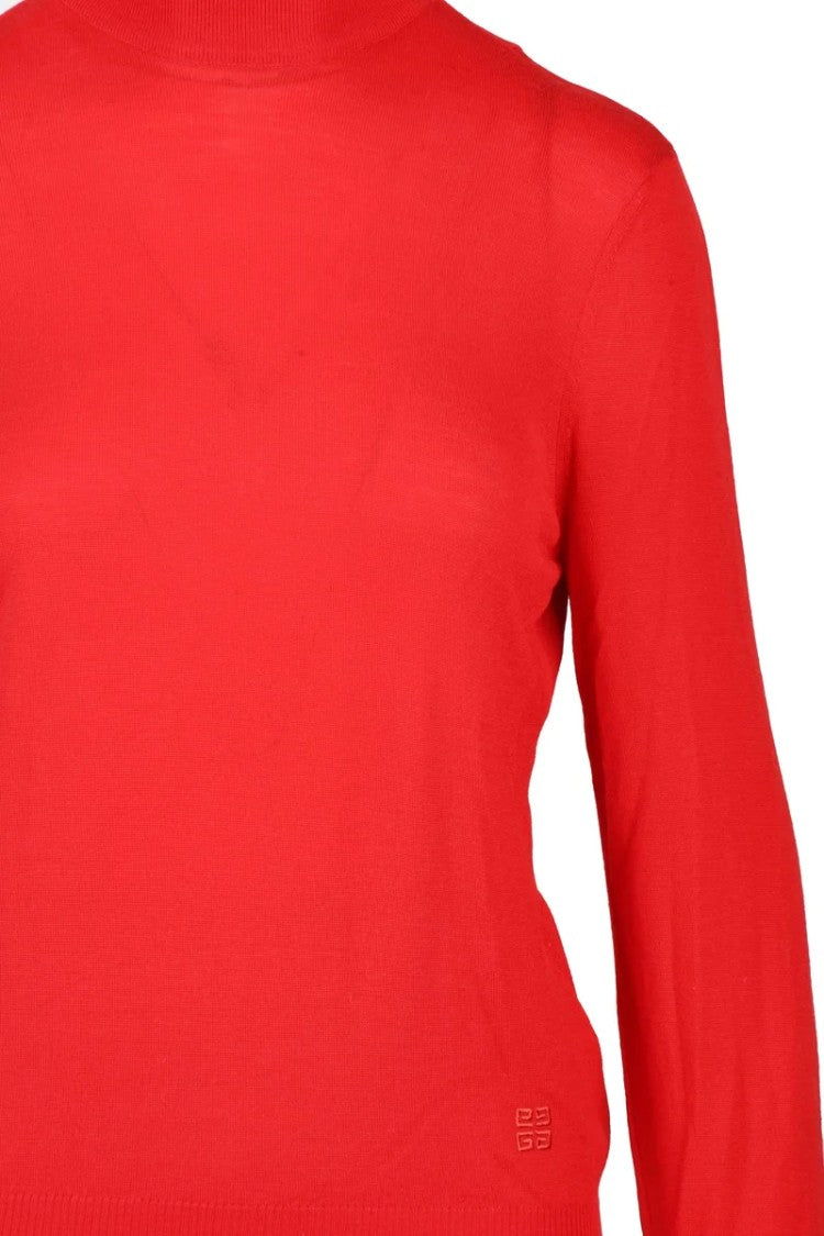 Givenchy Wool Turtleneck - Red