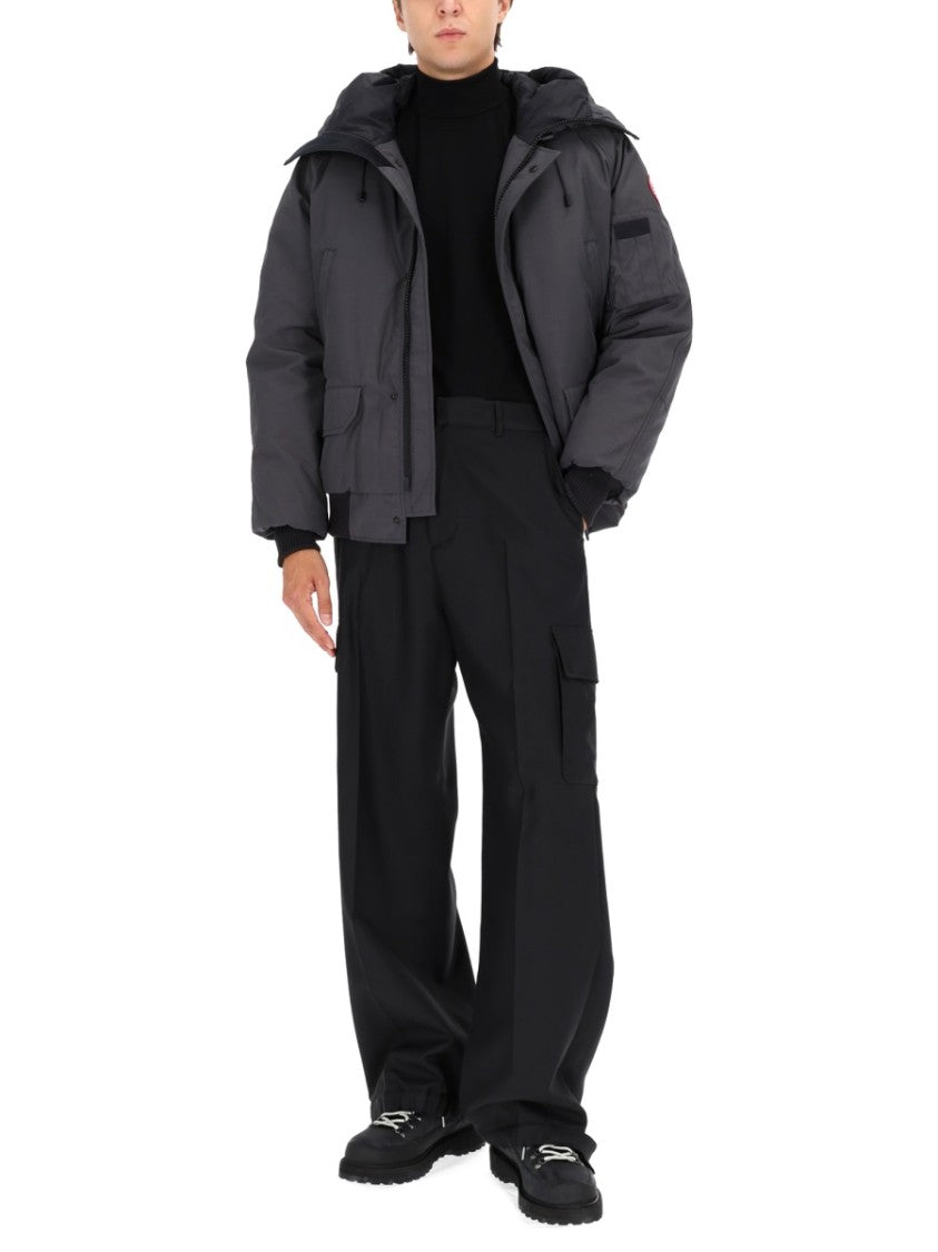 Canada Goose Matte Finish Grey Sports Jacket