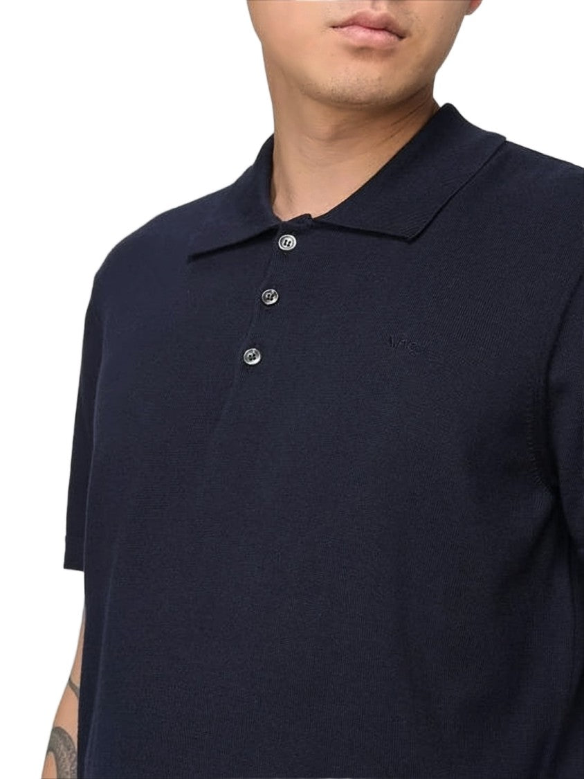A.P.C. Short-Sleeved Polo Shirt With Classic Collar