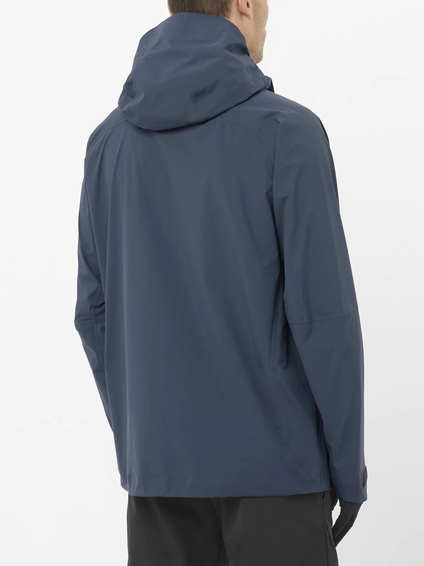 Salomon Muted Blue Outerpath Pro Jacket