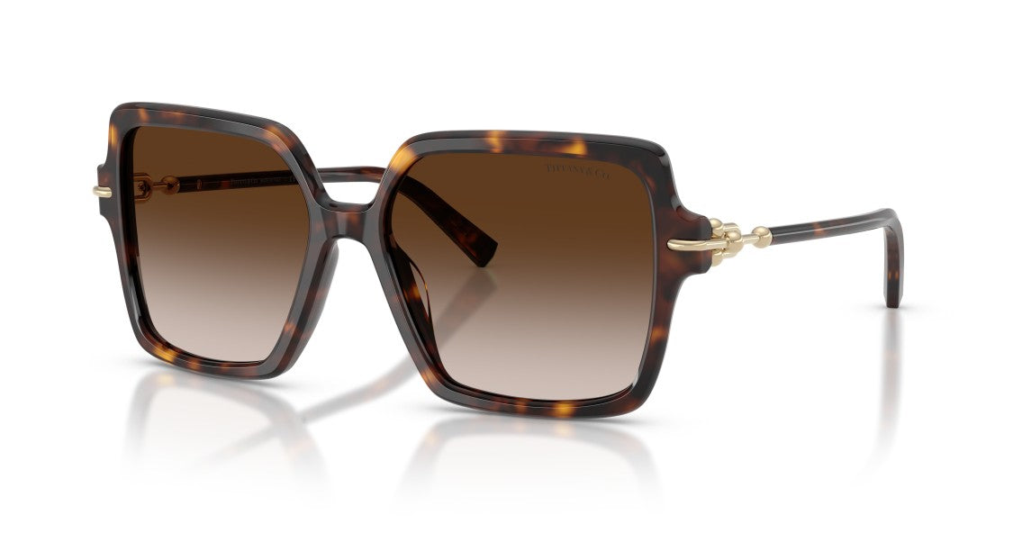 Tiffany & Co. Oversized Square Sunglasses With Gradient Brown Tint