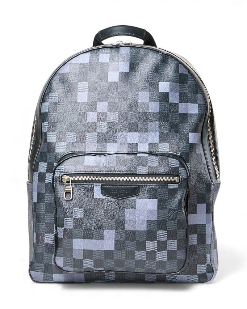 Louis Vuitton Josh Mm Damier Graphite Pixel Backpack