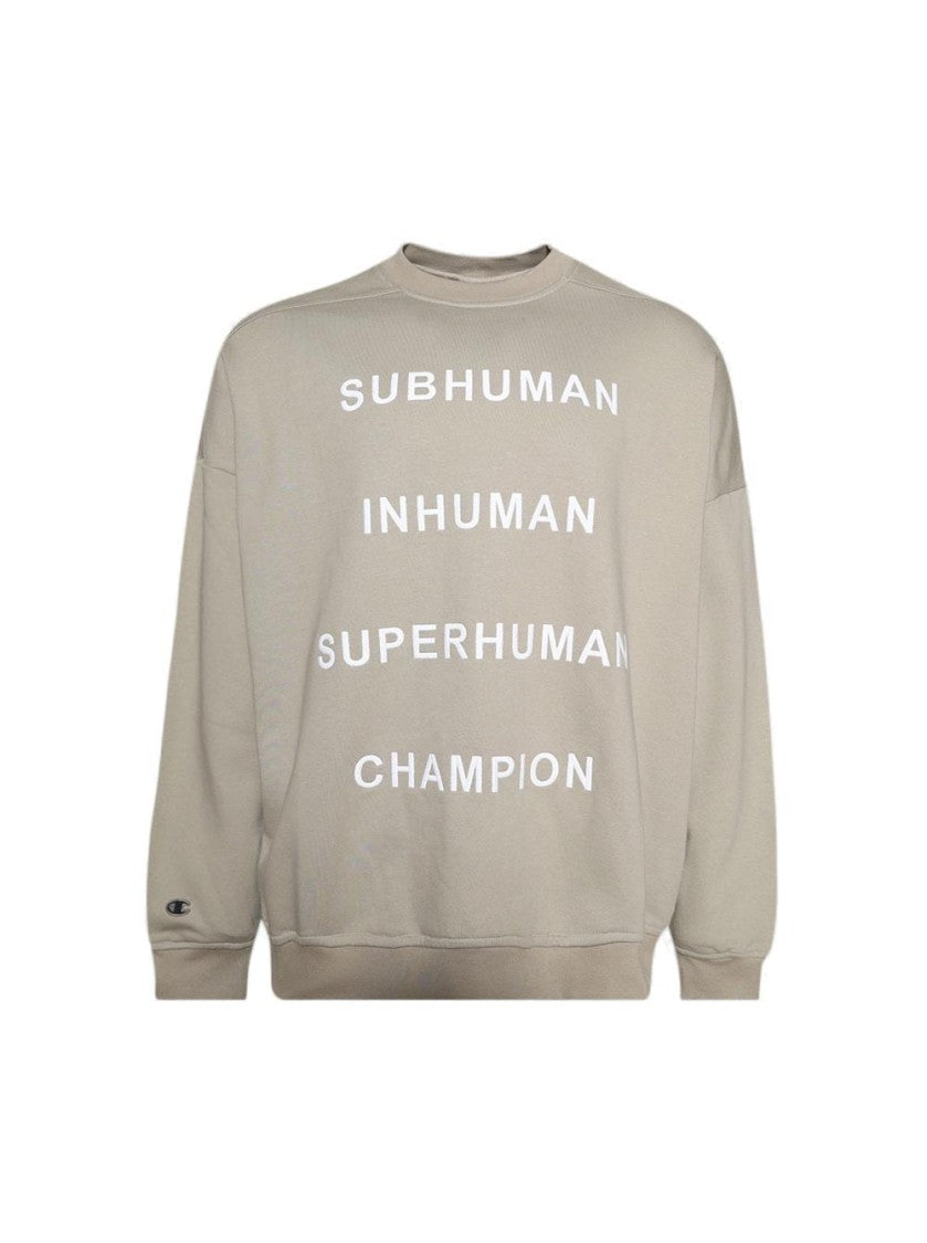 Rick Owens X Champion Knitted Jumbo Sweat Pearl
