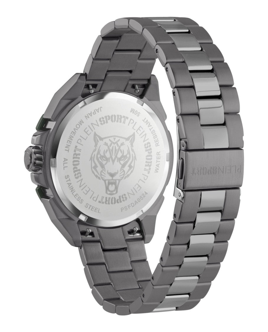 Plein Sport Urban Pulse Bracelet Watch With Green Enamel Dial