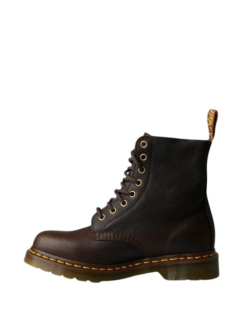 Dr. Martens 1460 Pascal Brown Lace-Up Leather Boots