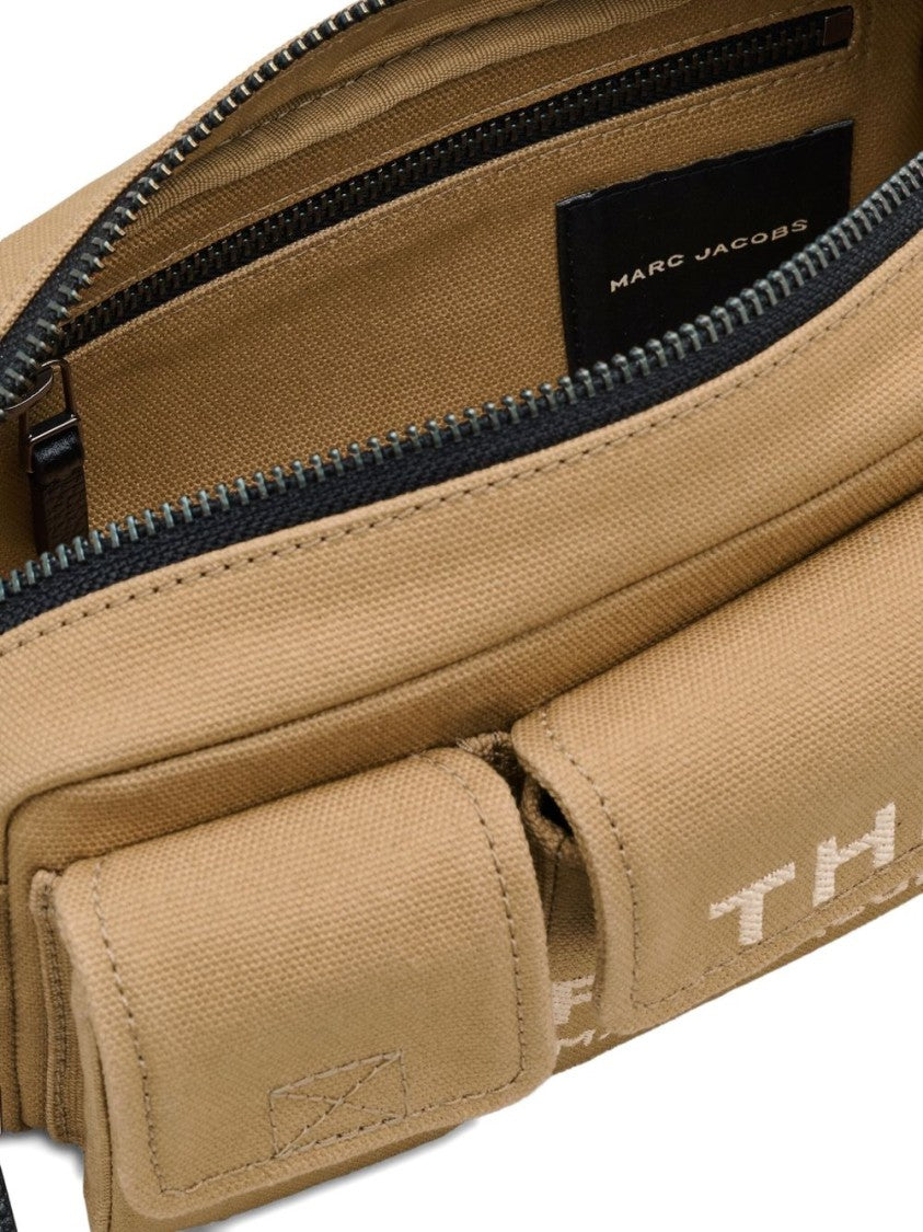 Marc Jacobs Camel Shoulder Bag With Multiple Pockets