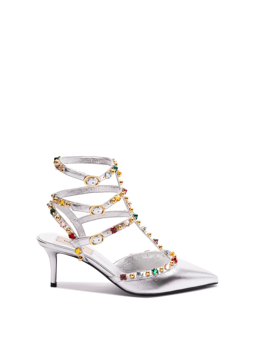 Valentino Garavani `Rockstud` Ankle Strap Pumps