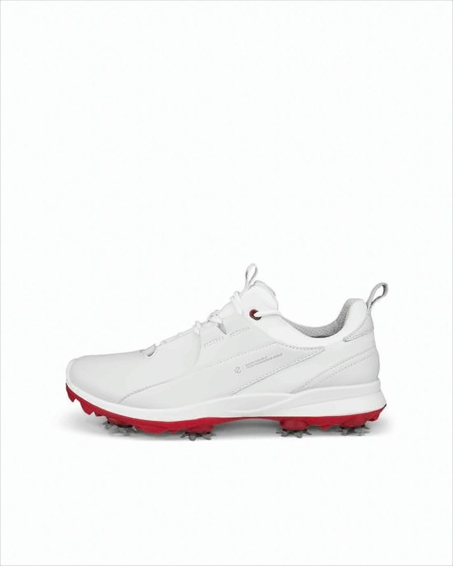Ecco Low-Top Leather Sneakers With Streamlined Silhouette