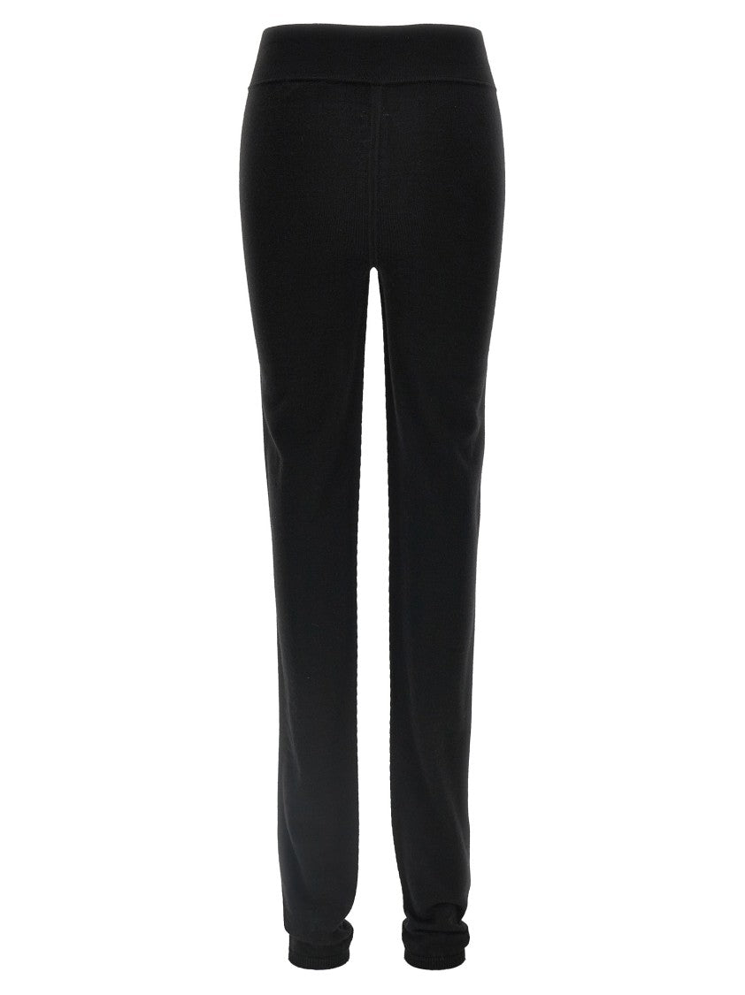 Rick Owens Full-Length Wool Knit Leggings
