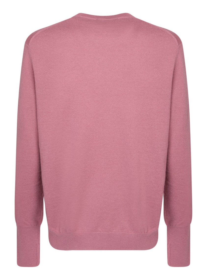 Ballantyne Pink Cashmere Jumper