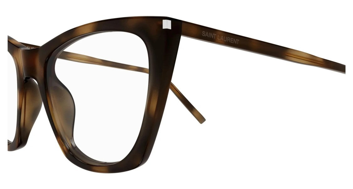 Saint Laurent Eyeglasses Saint Laurent Sl 214 Kate Thin Opt 003 Havana Havana Transpa 55/20/145
