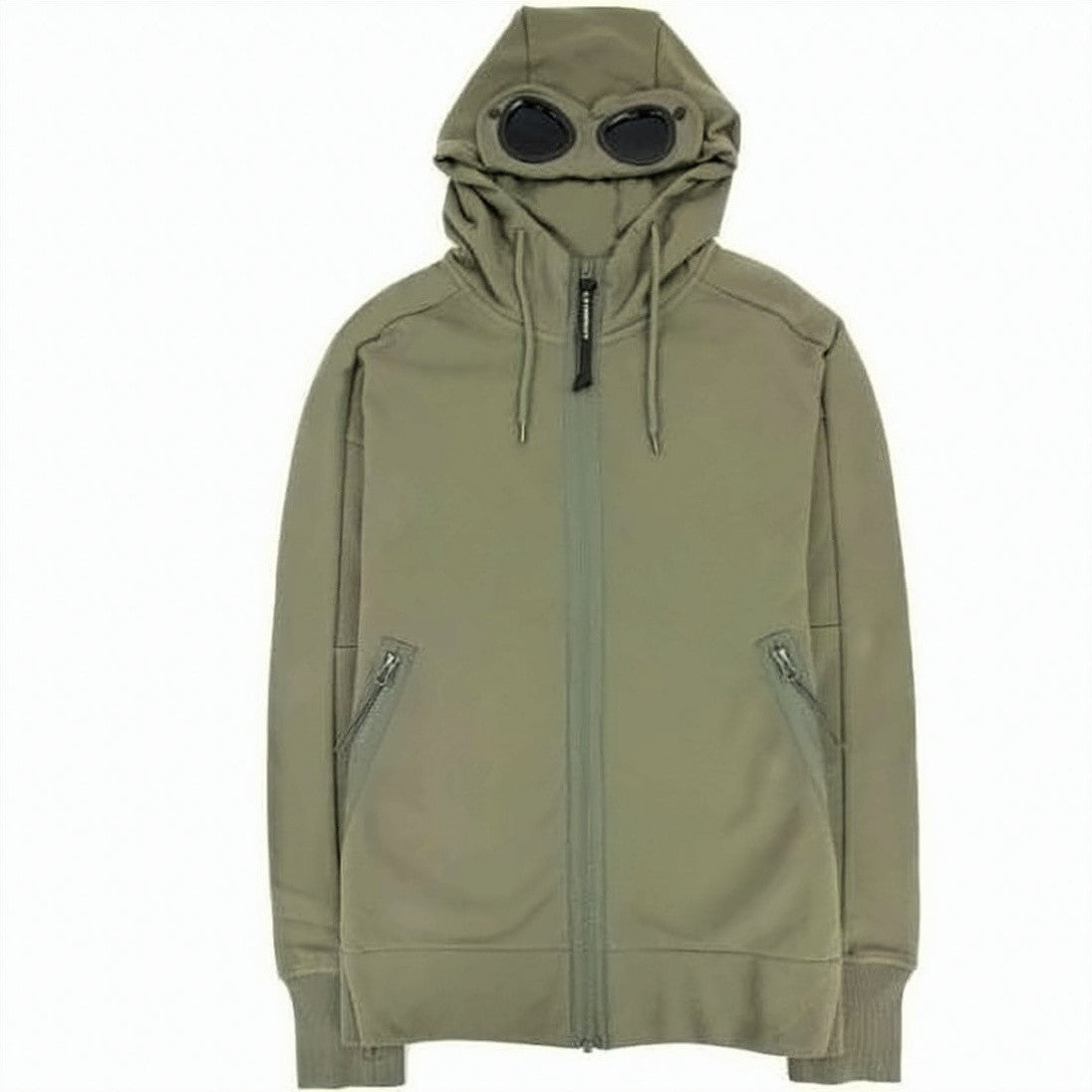 C.P. Company Diagonal Raised Fleece Zip-Up Sweatshirt