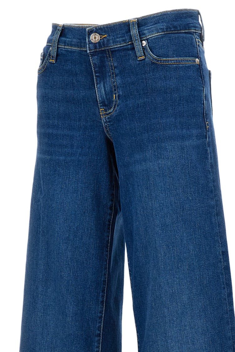 Frame Low Rise Le Slim Palazzo Jeans