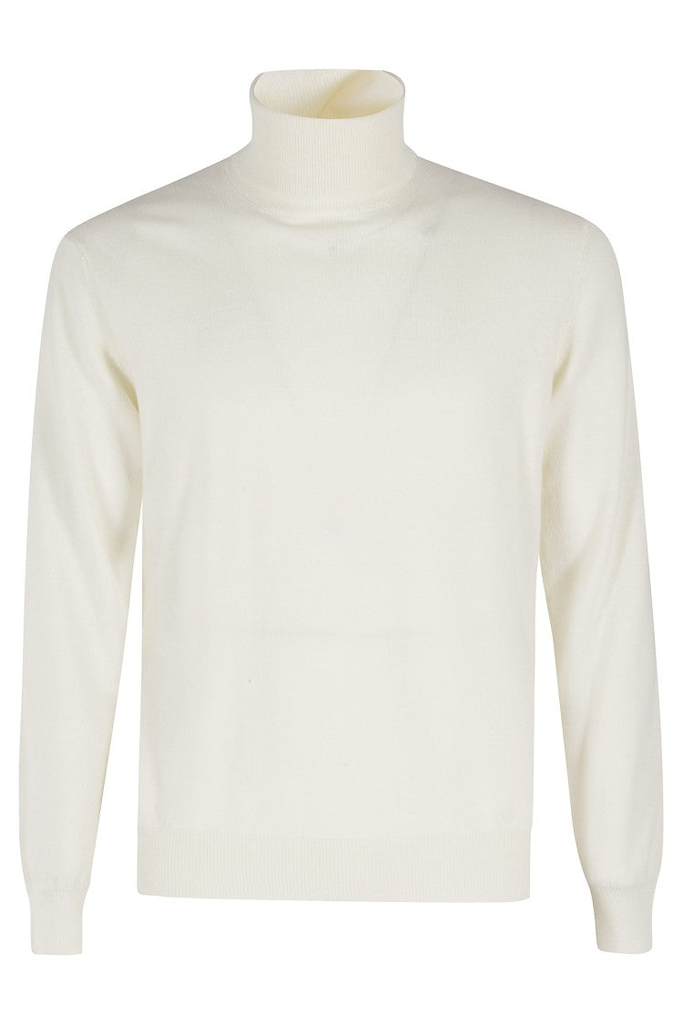 Filippo De Laurentiis Cashmere Blend Sweater With High Collar