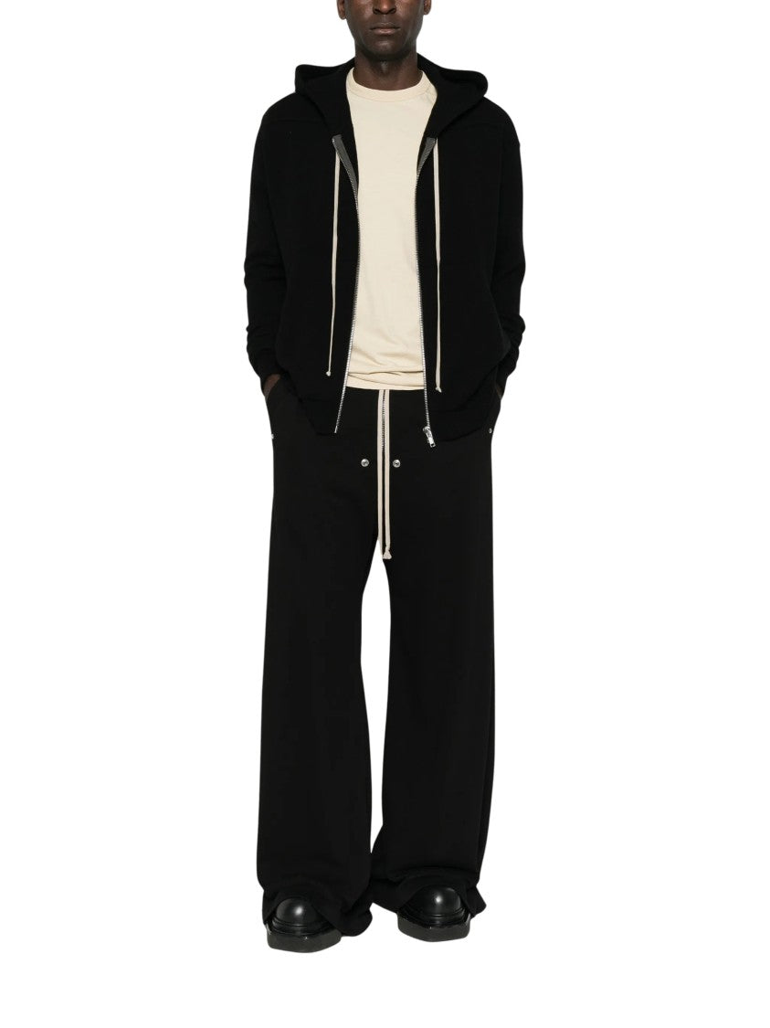Rick Owens Relaxed-Fit Drawstring Zip-Up Hoodie
