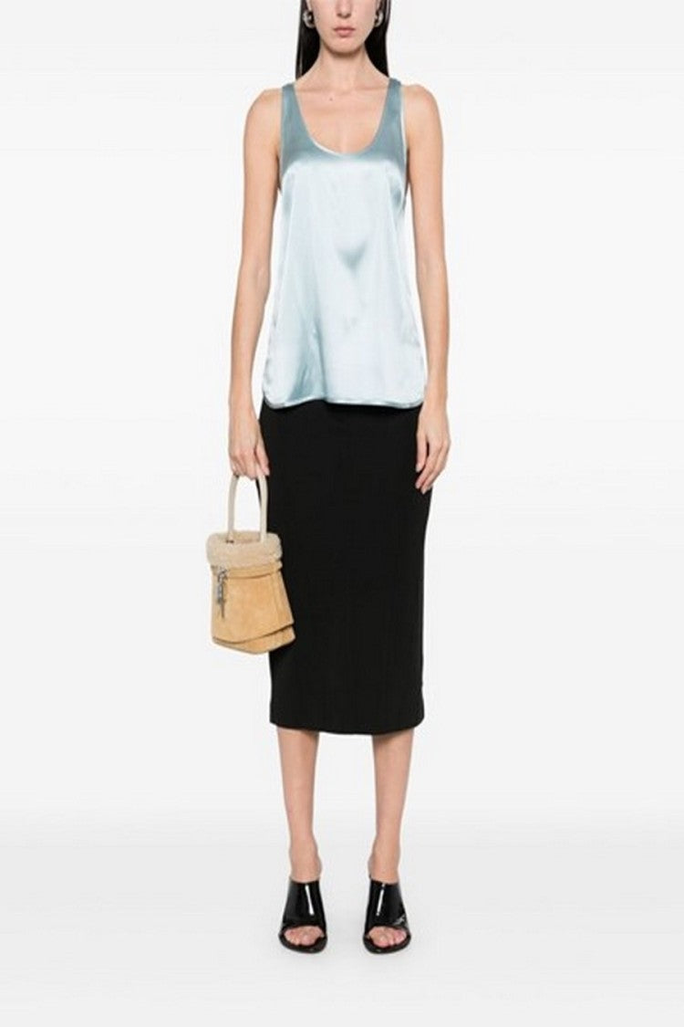 Pinko Silk Top With Relaxed Fit