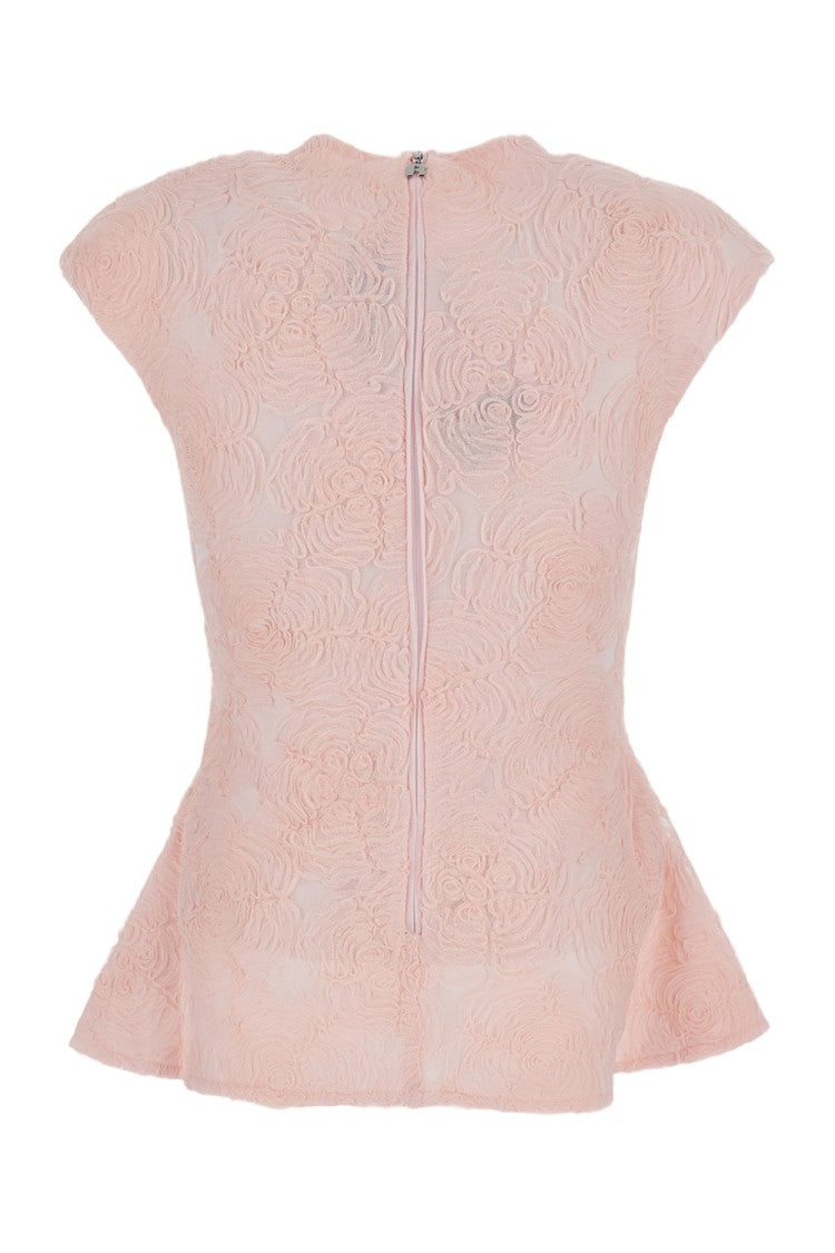 Rotate Birger Christensen Sleeveless Mesh Top