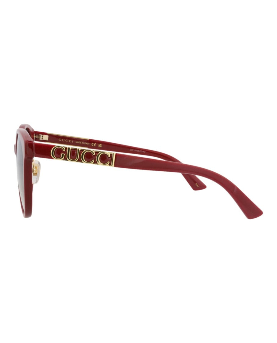 Gucci Round-Frame Acetate Sunglasses