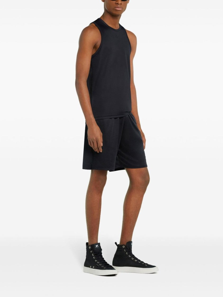 Courrèges Black Tank Top