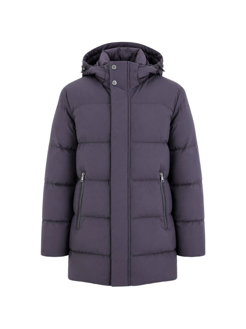 Paul & Shark Giubbotto In Piuma Hooded Padded Down Jacket