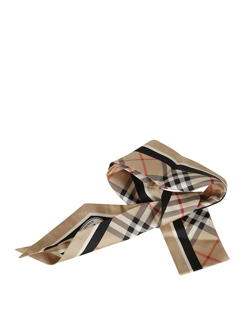 Burberry Rectangular Silk Scarf