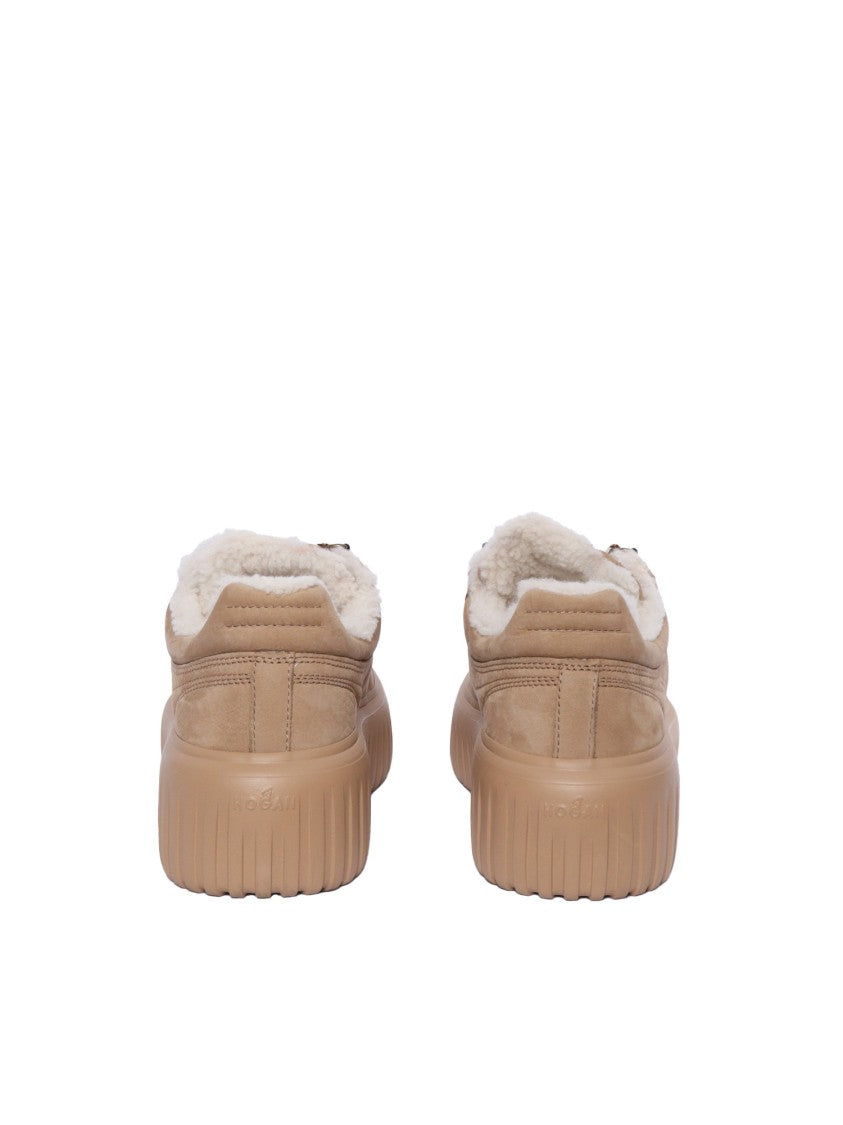 Hogan H-Stripes Allacciato Lace-Up Sneakers