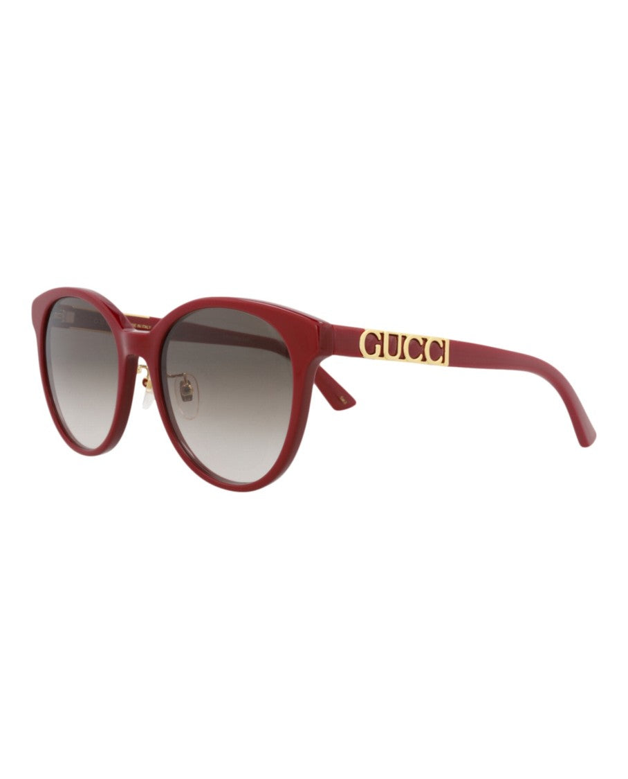 Gucci Round-Frame Acetate Sunglasses