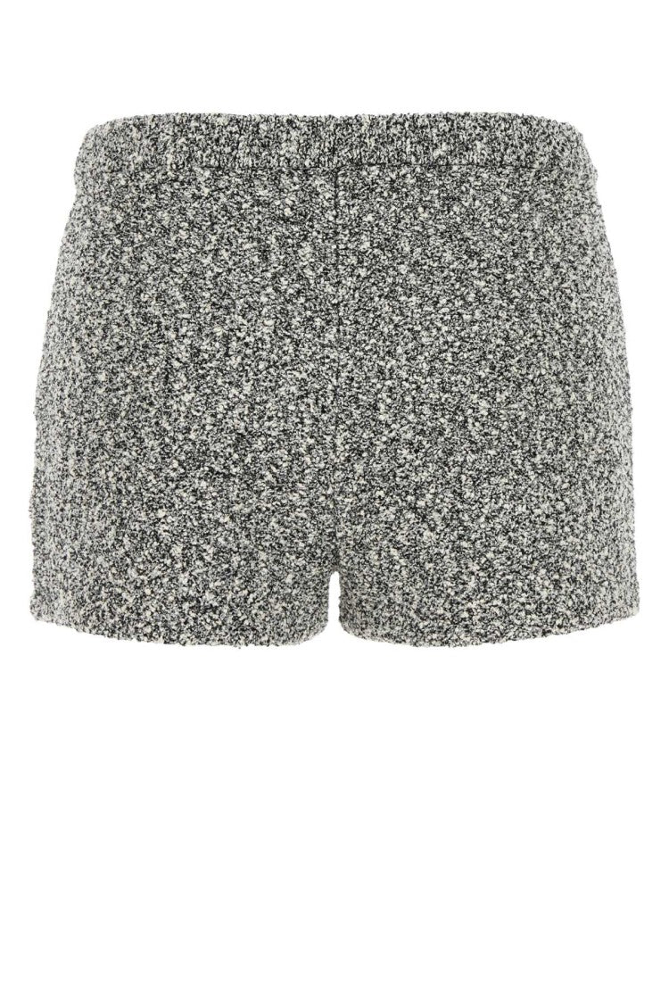 Tory Burch Two-Tone Stretch Tweed Shorts