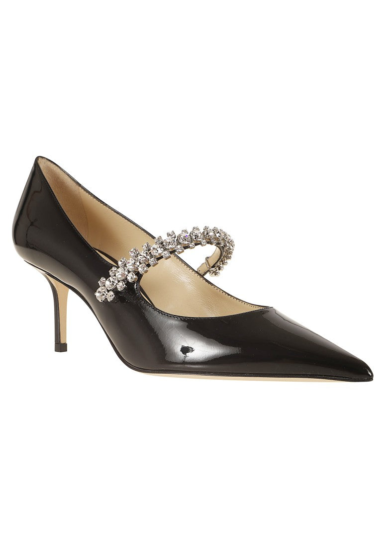 Jimmy Choo Bing 65 Pointed-Toe Patent Leather Pumps