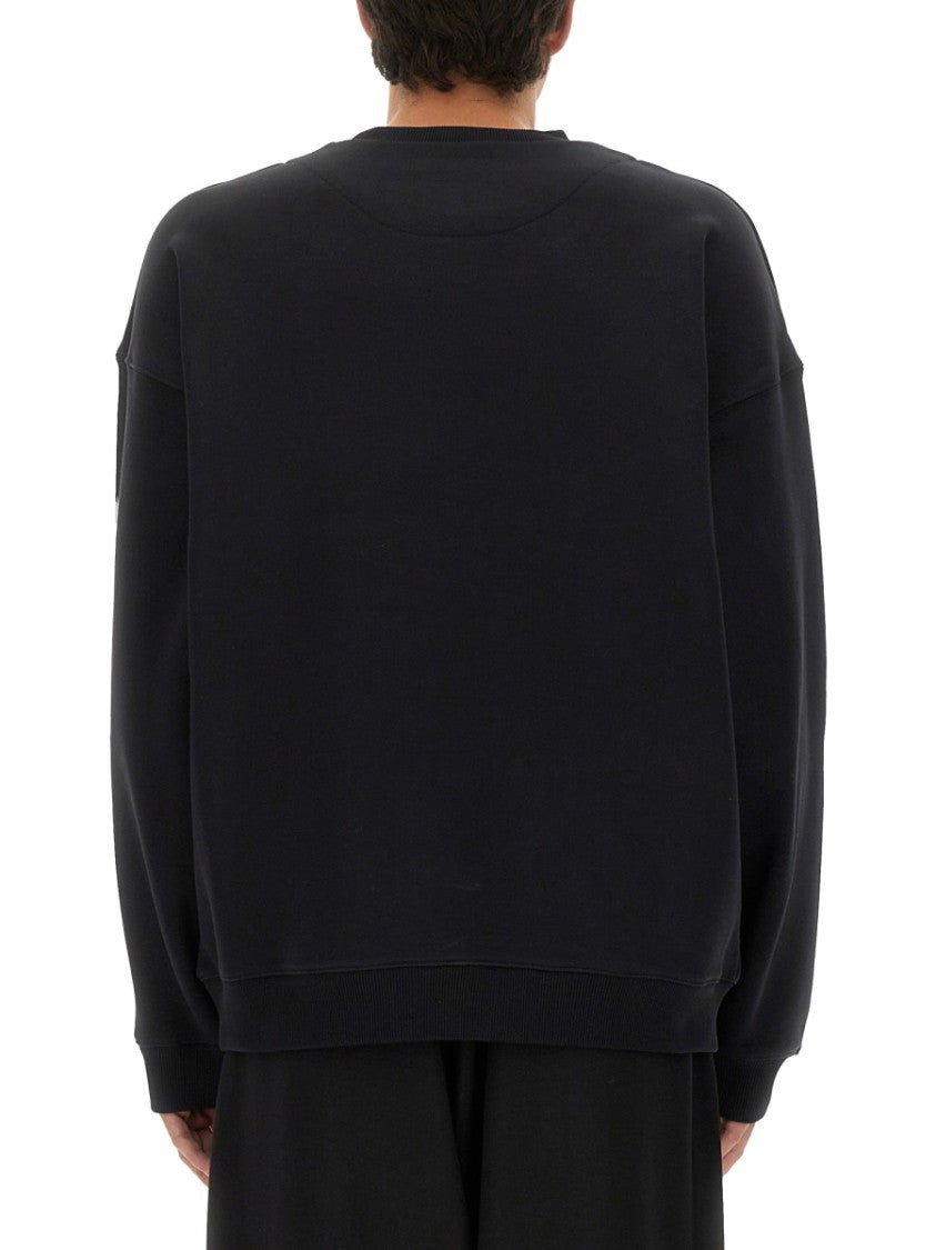 Y-3 Relaxed Fit Sweatshirt With Bold Y-3 Graphics