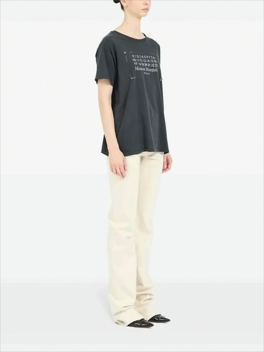 Maison Margiela Relaxed-Fit Cotton T-Shirt With Graphic Art