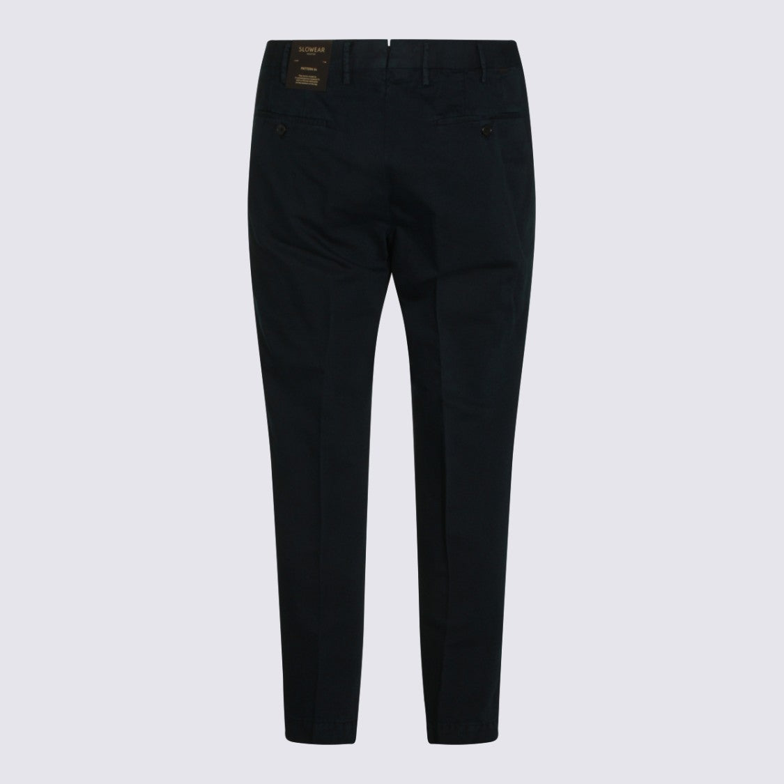 Incotex Tailored Black Trousers With Streamlined Silhouette