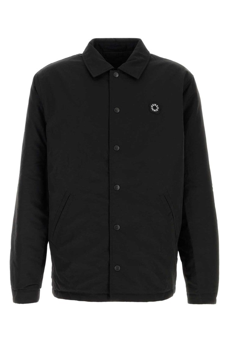 Kenzo Black Nylon Reversible Jacket