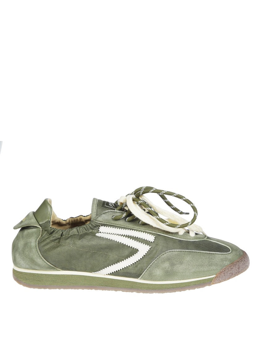 Puraai 6.02 Panther Dyed Nylon Low-Top Sneakers