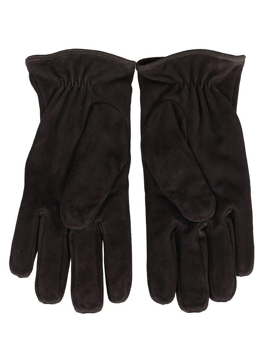 Lardini Suede/Cashmere Blend Gloves