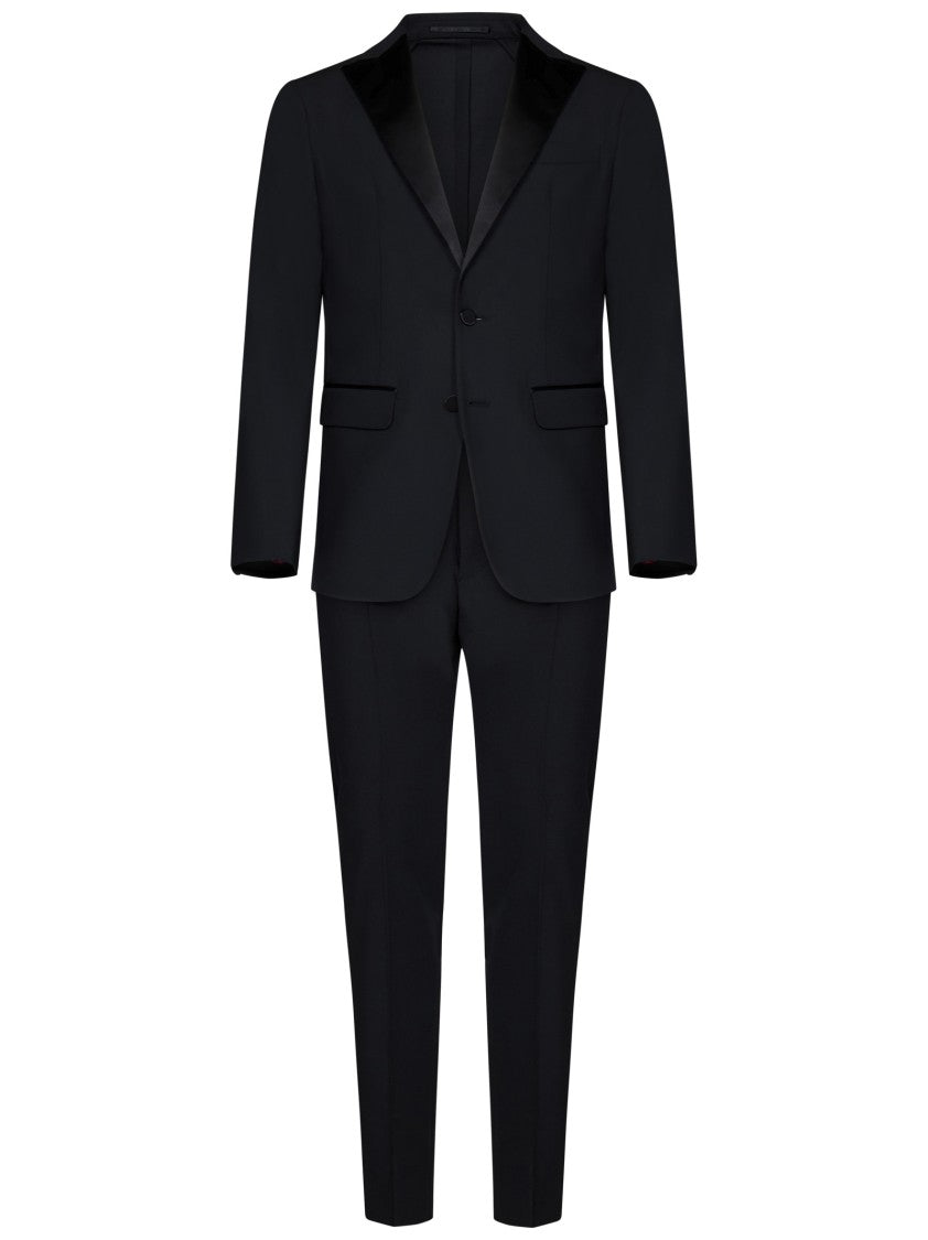 Dsquared2 Slim-Fit Stretch Virgin Wool Blend Tuxedo Suit