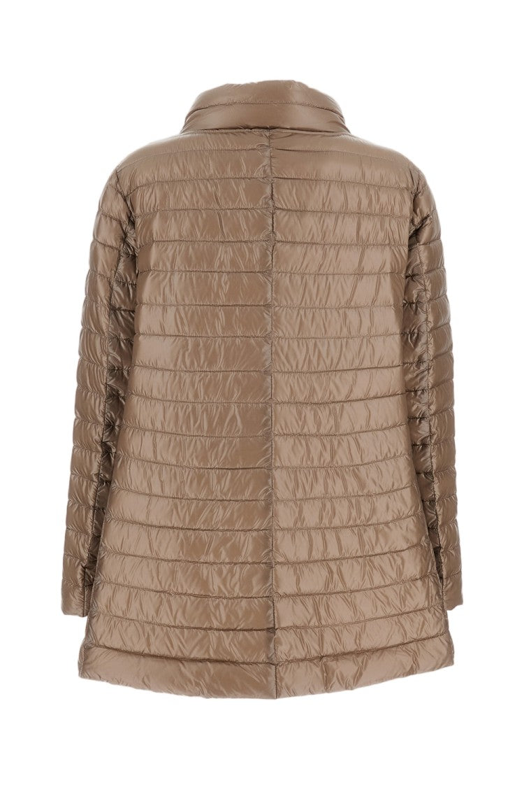 Herno Reversible A-Shape Jacket With High Collar