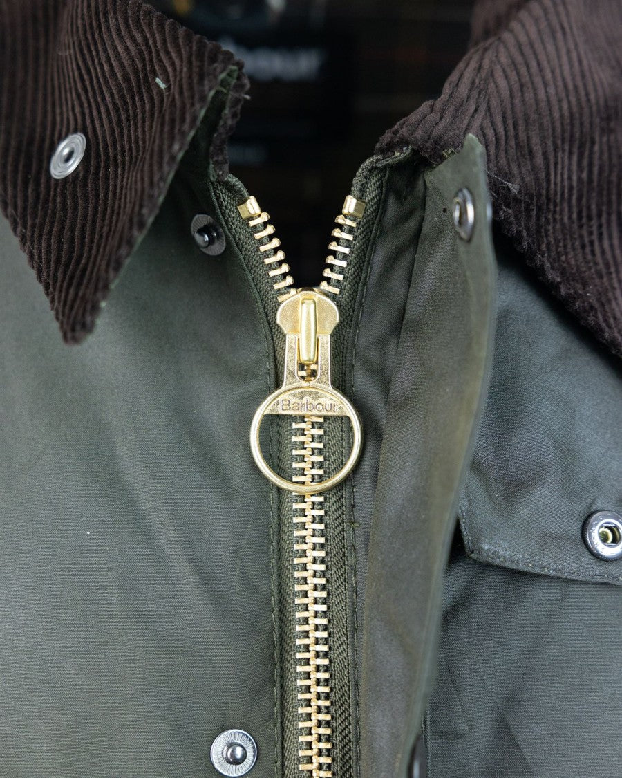 Barbour Waxed Bedale Archive Olive Jacket