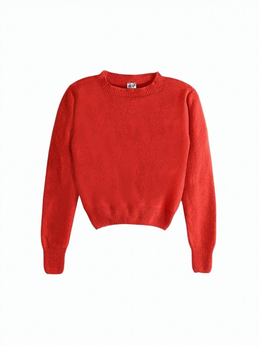 Baserange Cropped Cashmere Blend Sweater