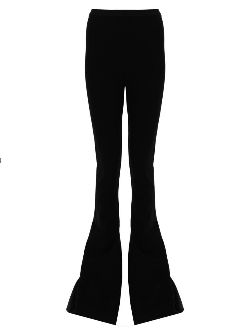 Rick Owens X Lilies Carmen Viscose Blend Flared Leggings