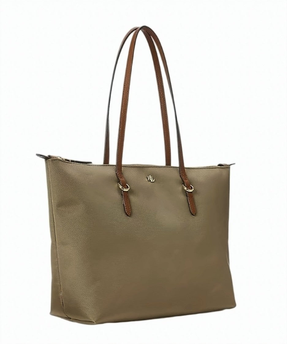 Lauren Ralph Lauren Keaton Medium Nylon Tote Bag