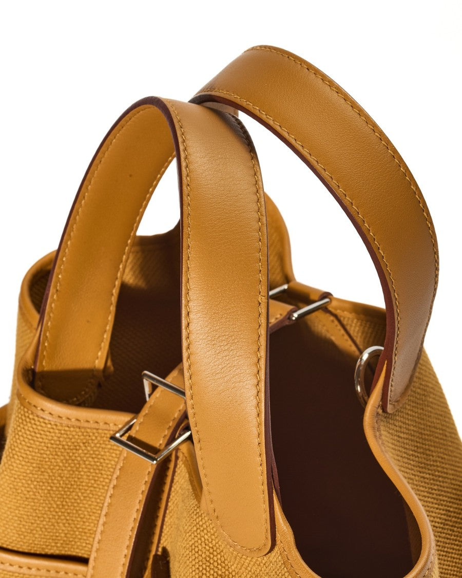 Hermès Picotin Lock 18 Cargo Toile Goeland Swift Sesame