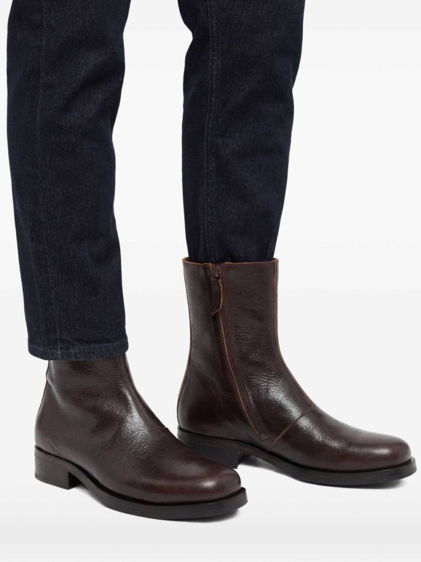 Our Legacy Smooth Leather Truck Boots